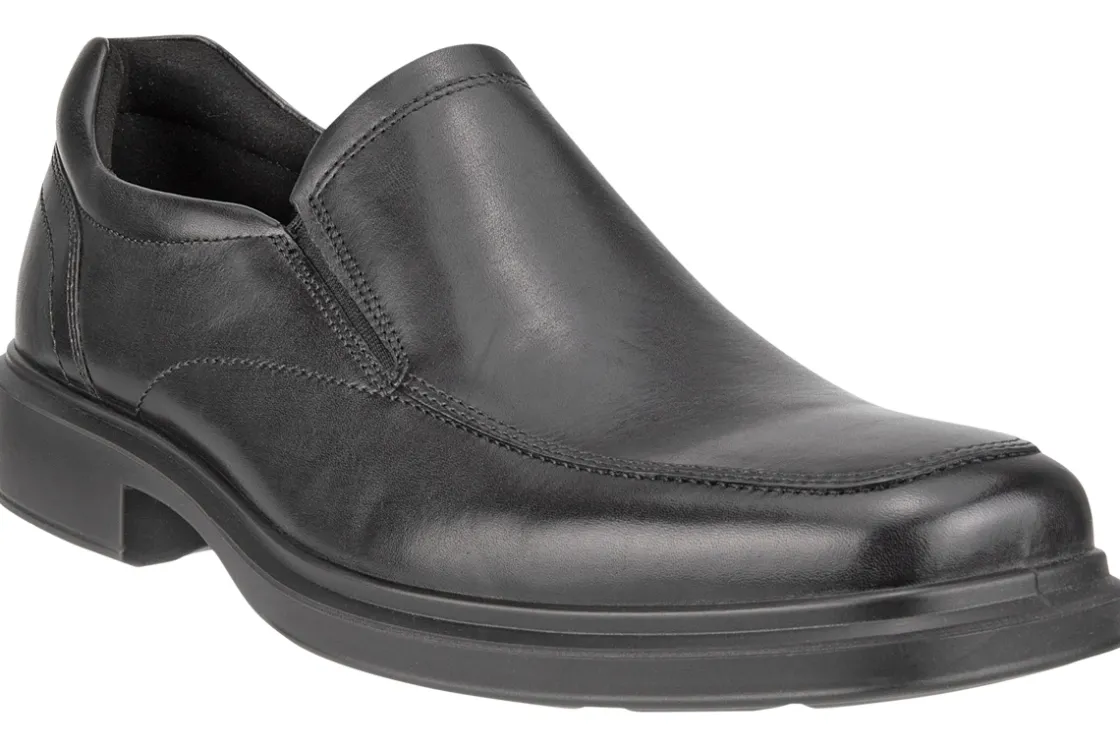 Ecco Apron Toe | Mens Shoes<Helsinki 2 Slip 500154 Black Mens Leather Shoes