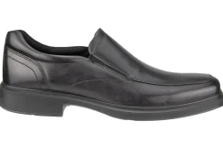 Ecco Apron Toe | Mens Shoes<Helsinki 2 Slip 500154 Black Mens Leather Shoes