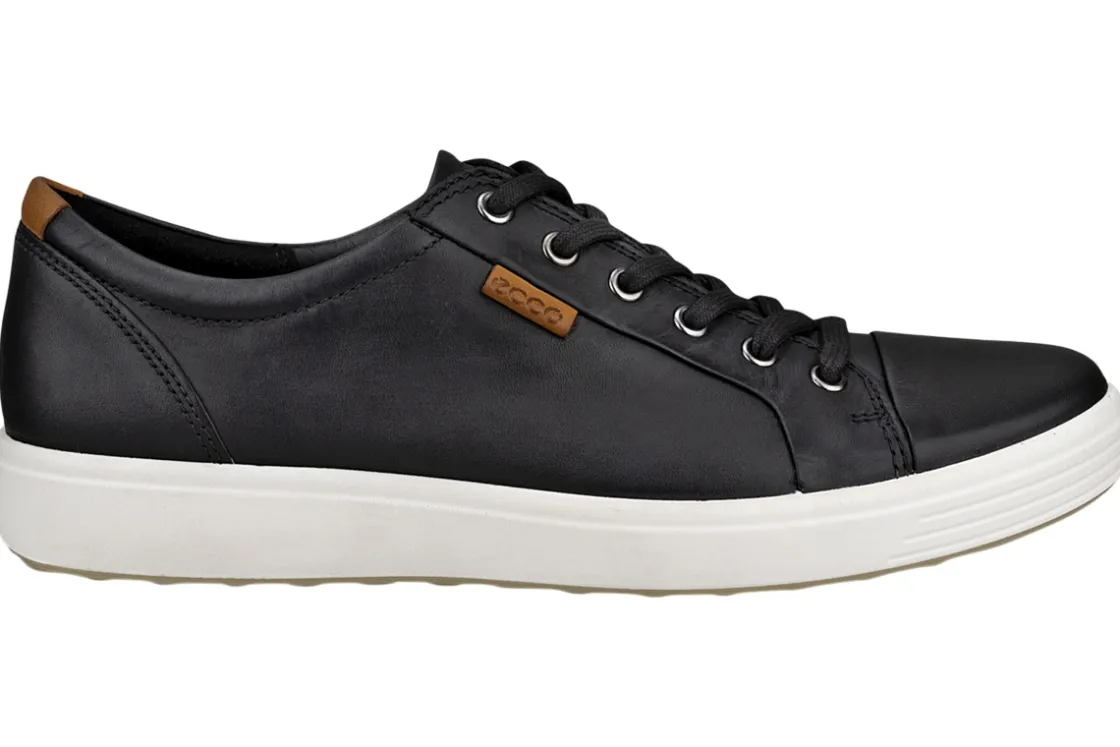 Ecco Plain Toe | Mens Shoes<Soft 7 430004 Mens Leather Fashion Trainers