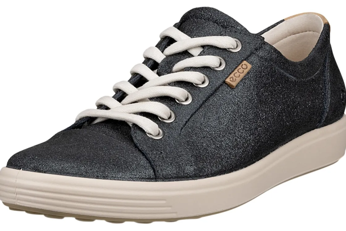 Women Ecco Womens Fashion Trainers<Soft 7 430003 Womens Leather Fashion Trainers