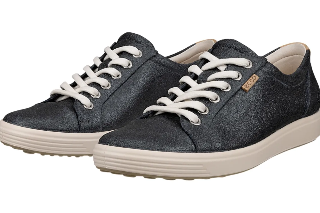 Women Ecco Womens Fashion Trainers<Soft 7 430003 Womens Leather Fashion Trainers