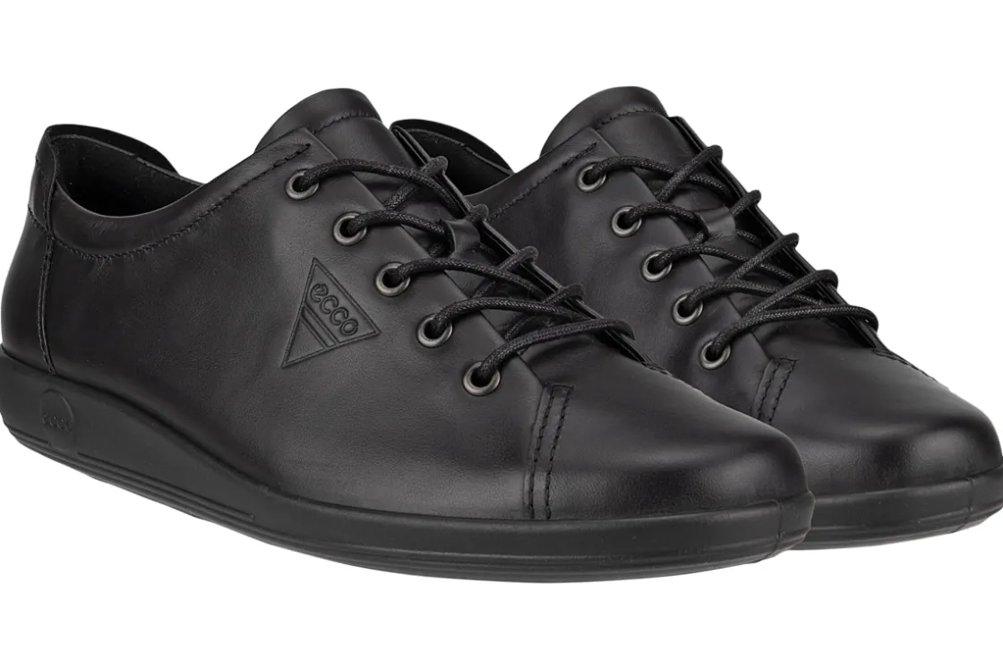 Women Ecco Womens Fashion Trainers<Soft 2.0 206503 Womens Leather Fashion Trainers
