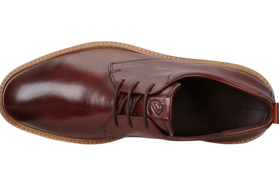 Ecco Mens Shoes | Plain Toe<ST1 Hybrid 836404 Mens Leather Shoes