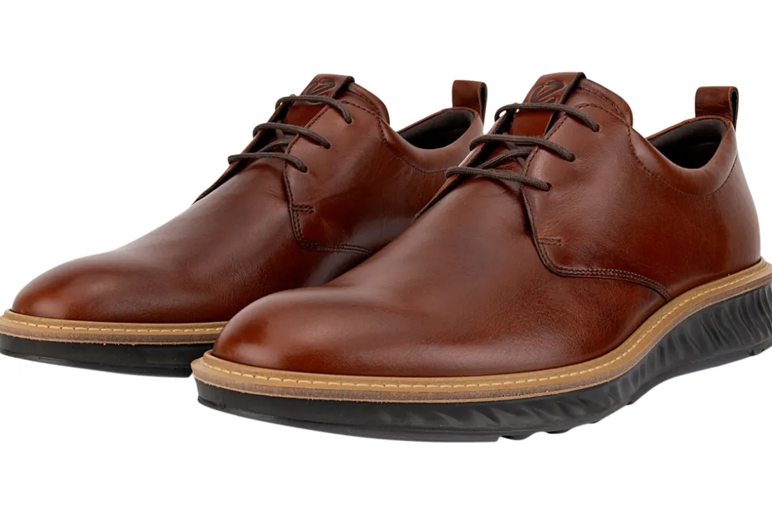 Ecco Mens Shoes | Plain Toe<ST1 Hybrid 836404 Mens Leather Shoes