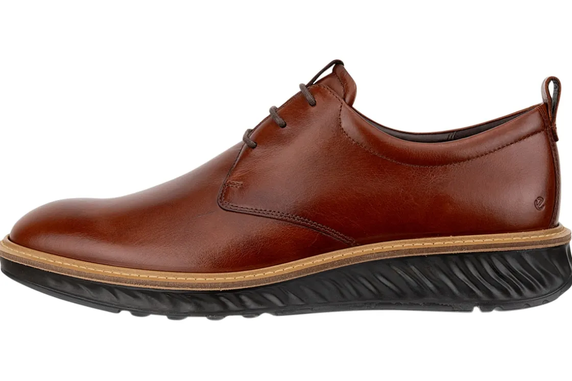 Ecco Mens Shoes | Plain Toe<ST1 Hybrid 836404 Mens Leather Shoes