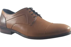 Escape Oxford Toe Cap | Mens Shoes<Eclipse Mens Leather Shoes