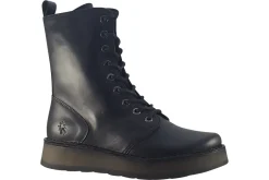 Women Fly London Womens Boots<Rami P211043 000 Womens Leather Mid Calf Boots