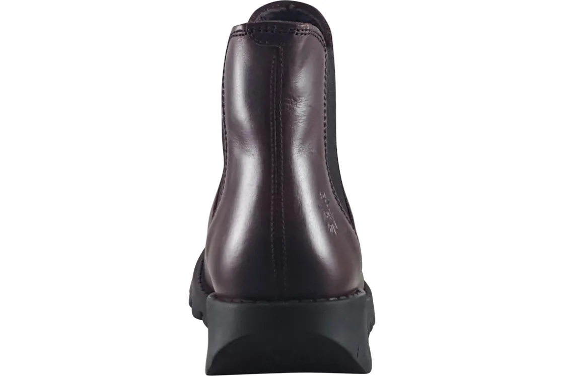 Women Fly London Womens Boots<Salv P143195 070 Womens Leather Chelsea Boots