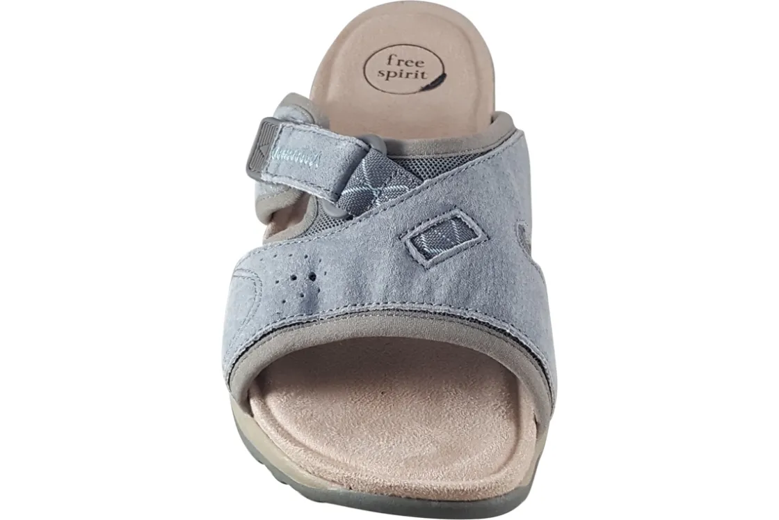 Women Free Spirit Womens Sandals<Wickford 2 40518 Womens Suede Leather Sandals