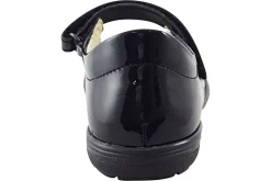 Froddo Junior Girls | Velcro<Mia MJ G3104171 Black Girls Leather Patent School Shoes