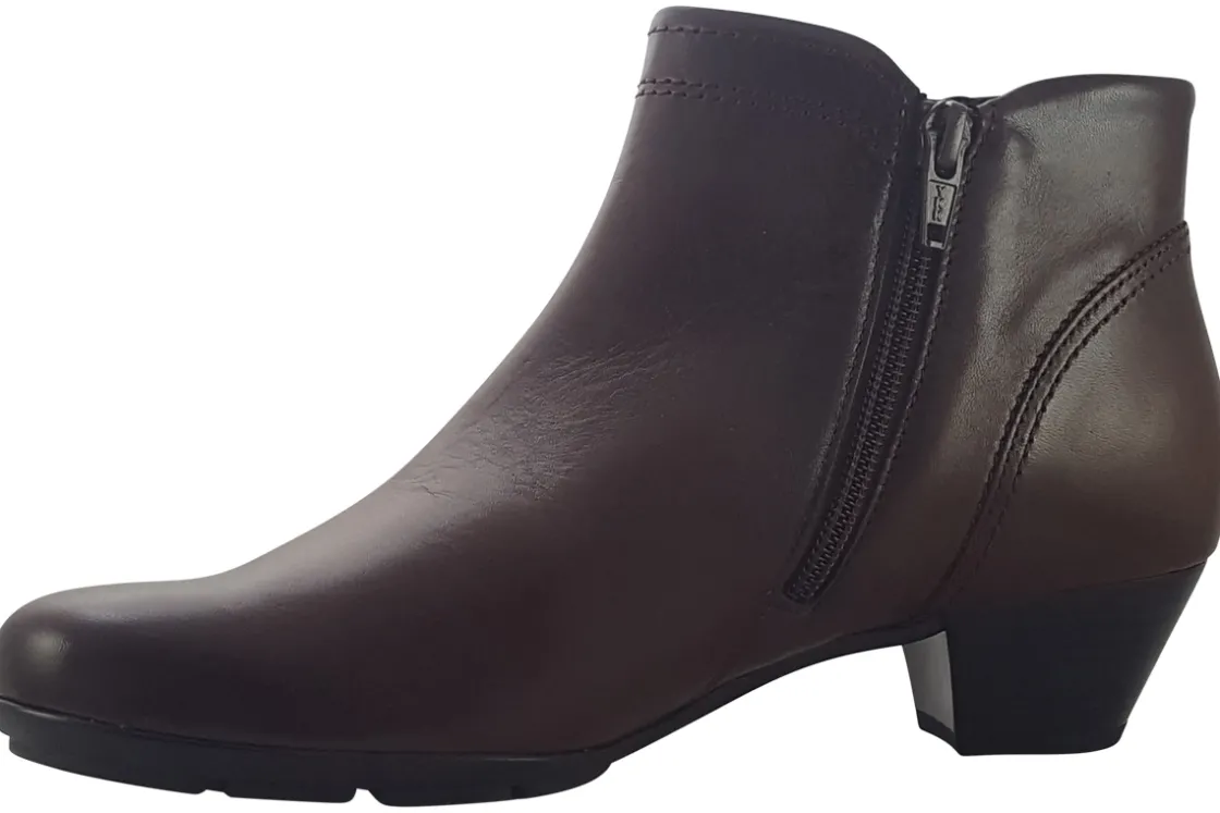 Women Gabor Womens Boots<Heritage 638 Womens Leather Ankle Boots