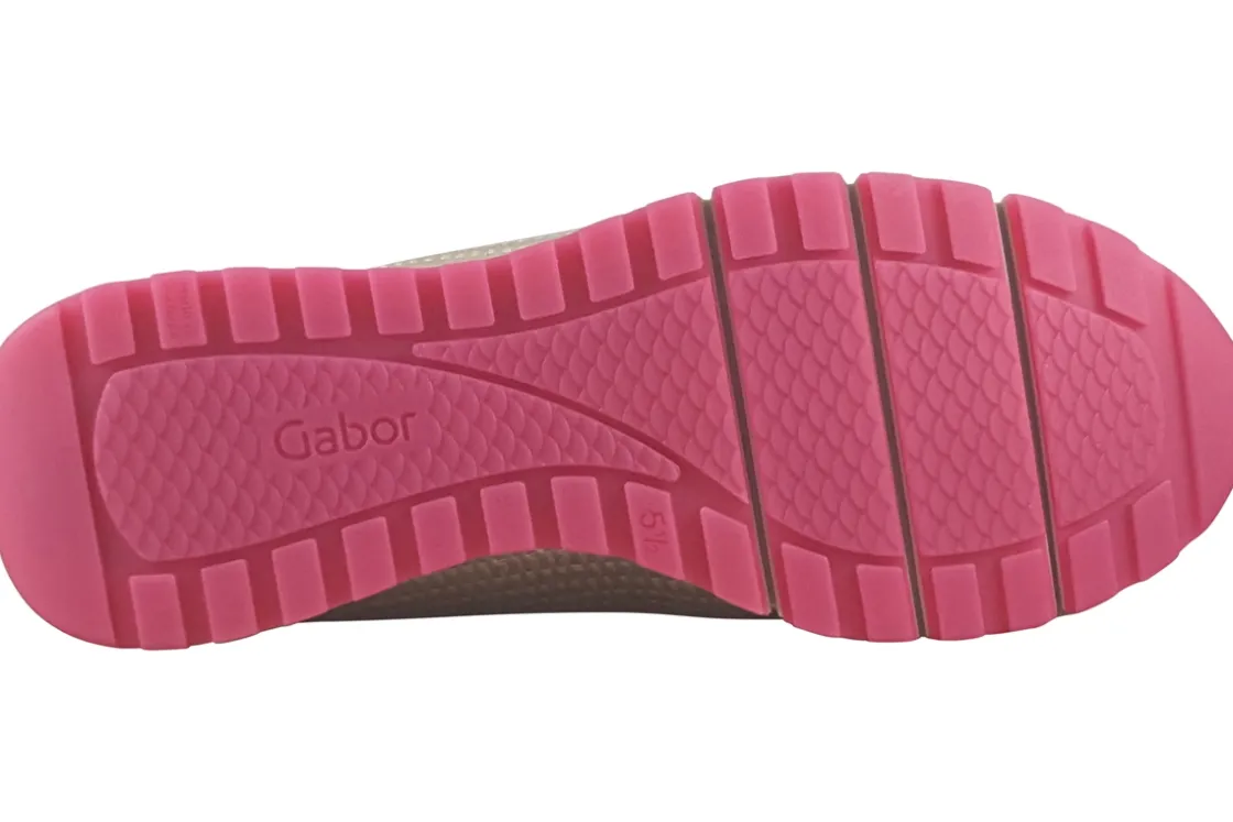 Women Gabor Womens Shoes | Womens Loafers<Macie 62.472 Womens Shoes Platino Pink