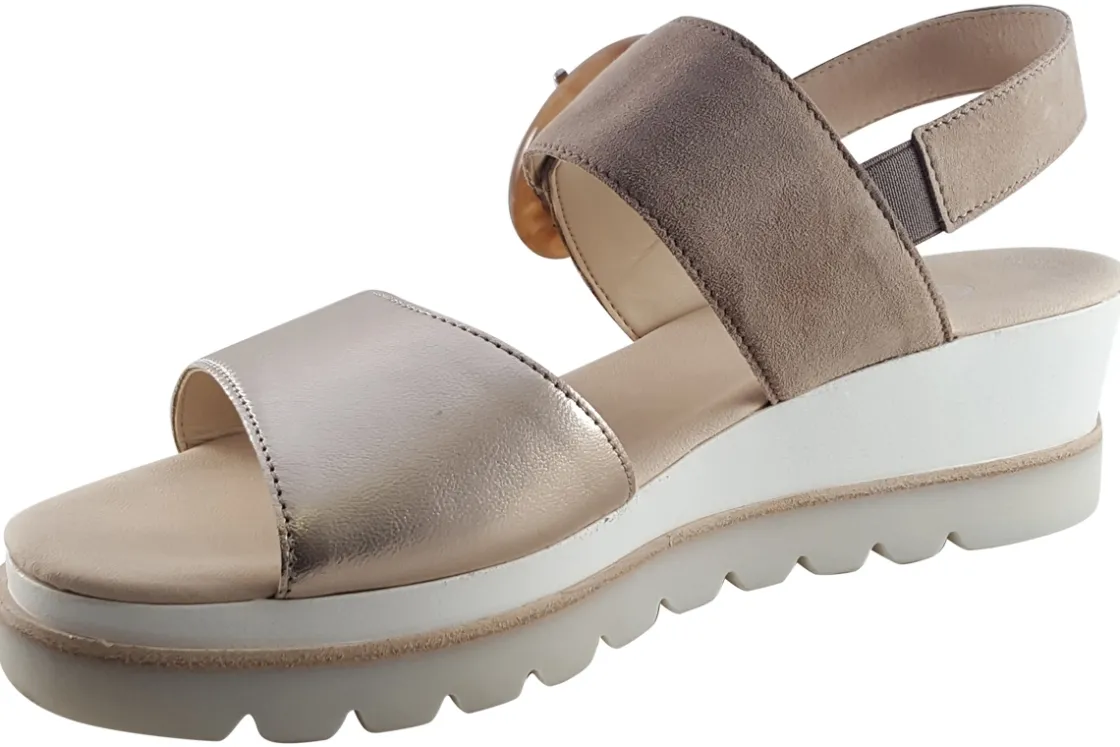 Women Gabor Womens Sandals<Yeo 44.645 Womens Leather Sandals