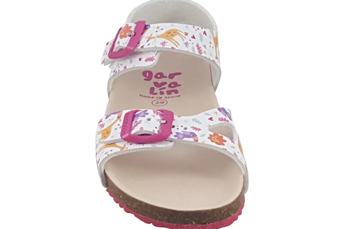 Garvalin Velcro | Girls Sandals<Animal Print Sdl 252465 Girls Sandals