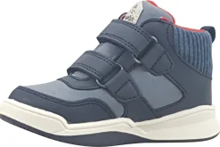 BOY Garvalin Velcro | Podiatrist Approved<Baby Rock B 241330A Boys Navy Boots