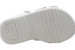 Garvalin Girls Sandals | Velcro<Basic Heart SDL 242306B Girls Sandals White Pink
