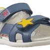 BOY Garvalin Velcro | Boys Sandals<Basic Star SDL 242318A Boys Sandals Blue Yellow