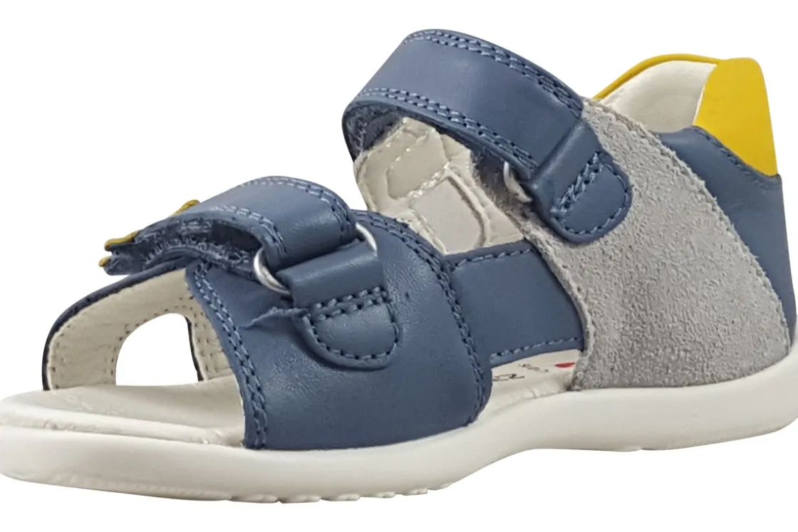BOY Garvalin Velcro | Boys Sandals<Basic Star SDL 242318A Boys Sandals Blue Yellow