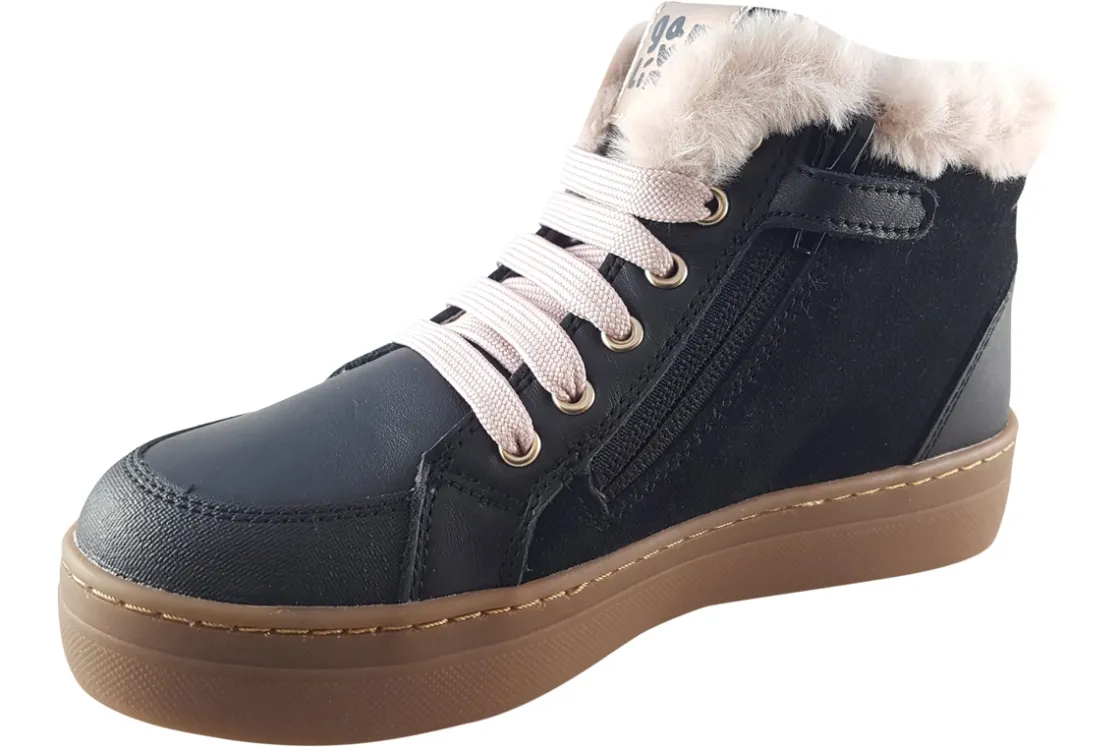 Garvalin Zip | Removable Insole<Betty Fur 221540A Girls Ankle boots