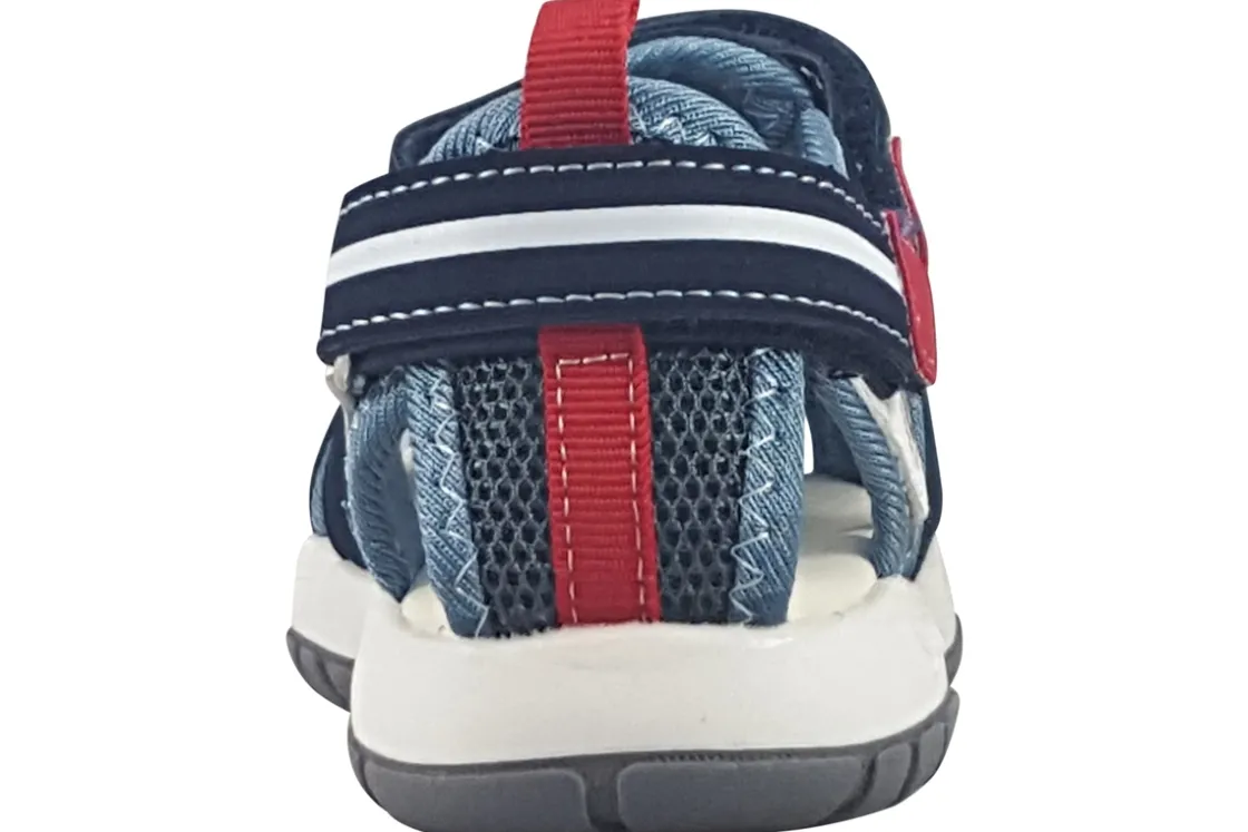 BOY Garvalin Velcro | Boys Sandals<Condor Closed 242815A Boys Sandals Navy Royal