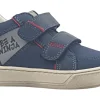 BOY Garvalin Velcro | Podiatrist Approved<Rebel 'Ninja' 231625A Boys Navy Boots