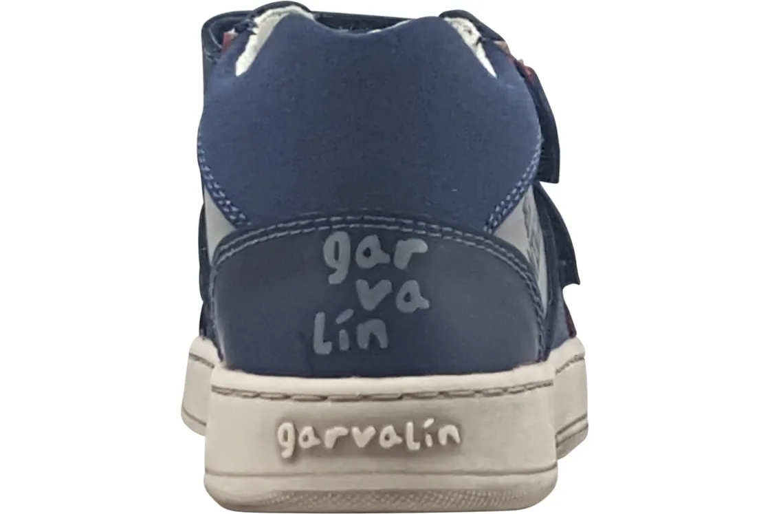 BOY Garvalin Velcro | Podiatrist Approved<Rebel 'Ninja' 231625A Boys Navy Boots