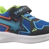 BOY Garvalin Velcro | Lights<Running Lights B 241805B Boys Fashion Trainers Denim
