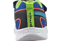 BOY Garvalin Velcro | Lights<Running Lights B 241805B Boys Fashion Trainers Denim