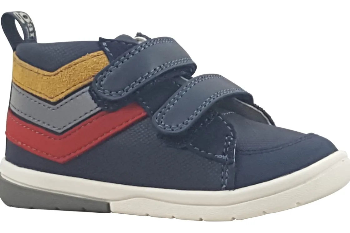 BOY Garvalin Velcro | Podiatrist Approved<Start Boot B 231313A Boys Navy Boots
