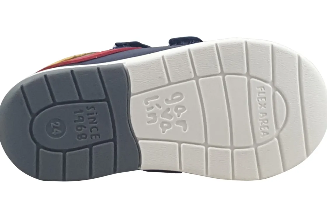 BOY Garvalin Velcro | Podiatrist Approved<Start Boot B 231313A Boys Navy Boots