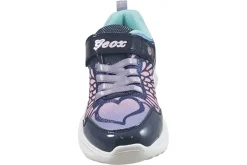 Geox Velcro | Breathable Membrane<Assister Girl J46E9B Girls Navy Fashion Trainers