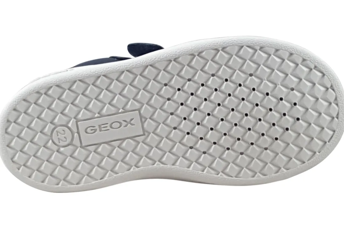 BOY Geox Breathable Membrane | Boys First Shoes<B Eclyper Boy B555LA Boys Fashion Trainers