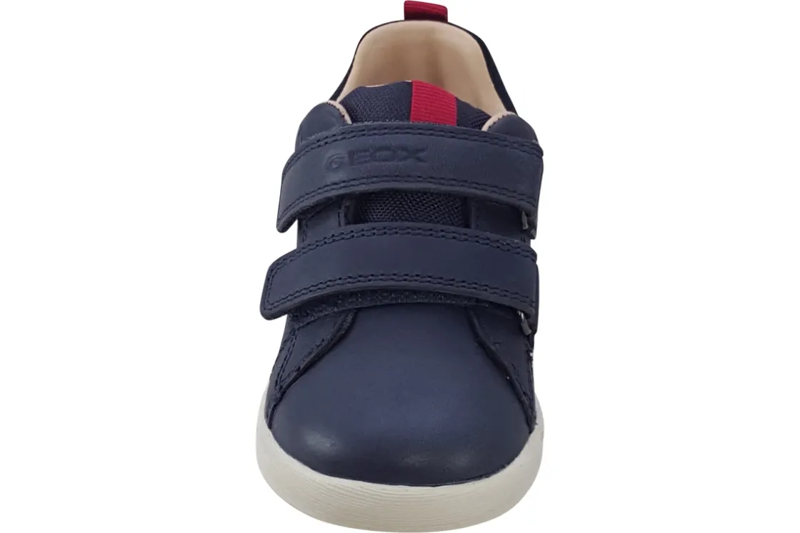BOY Geox Velcro | Breathable Membrane<B Hyroo Boy B365DC Boys Leather Shoes