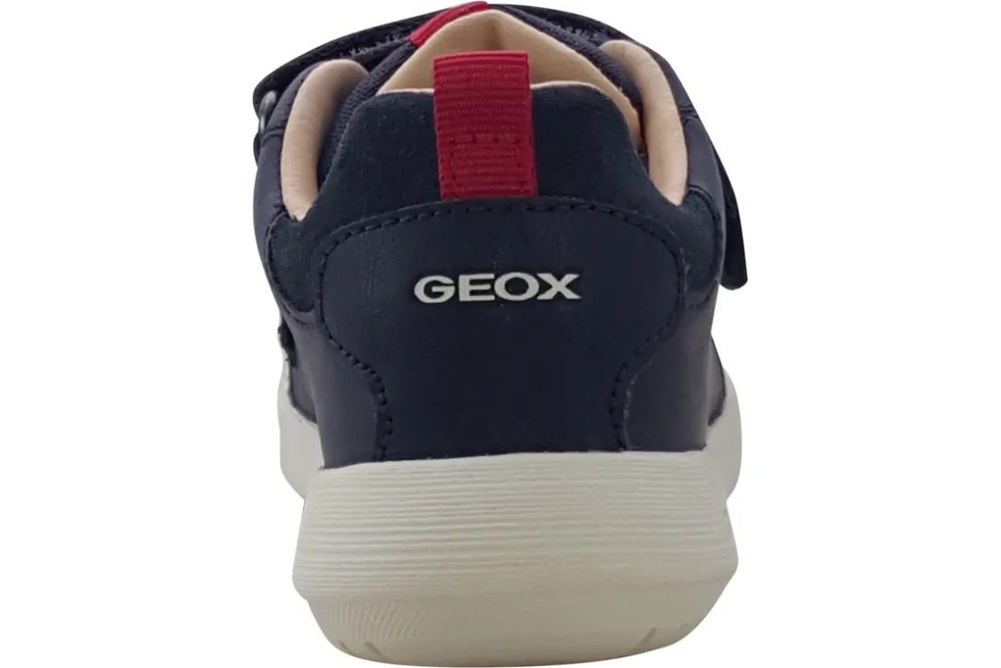 BOY Geox Velcro | Breathable Membrane<B Hyroo Boy B365DC Boys Leather Shoes