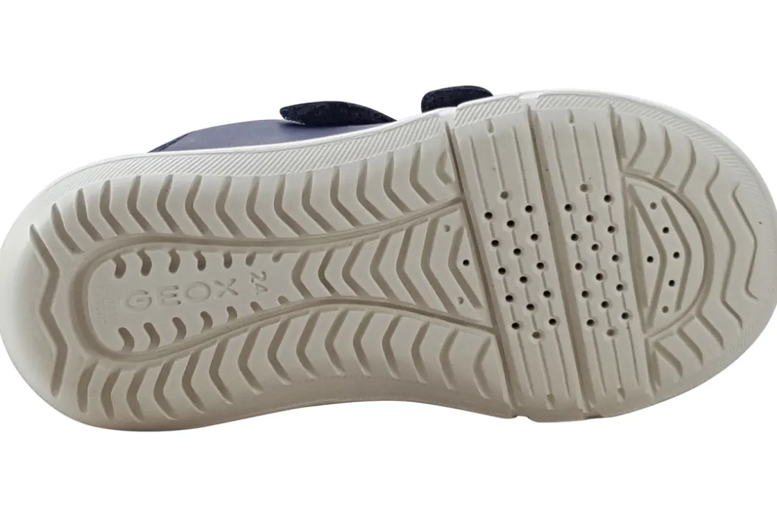 BOY Geox Velcro | Breathable Membrane<B Hyroo Boy B365DC Boys Leather Shoes