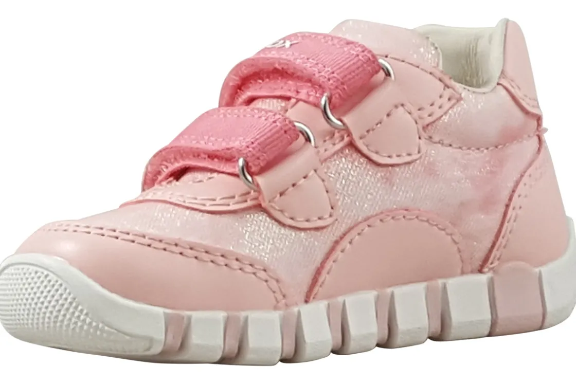 Geox Velcro | Girls First Shoes<B Iupidoo Girl B3558A Girls Fashion Trainers