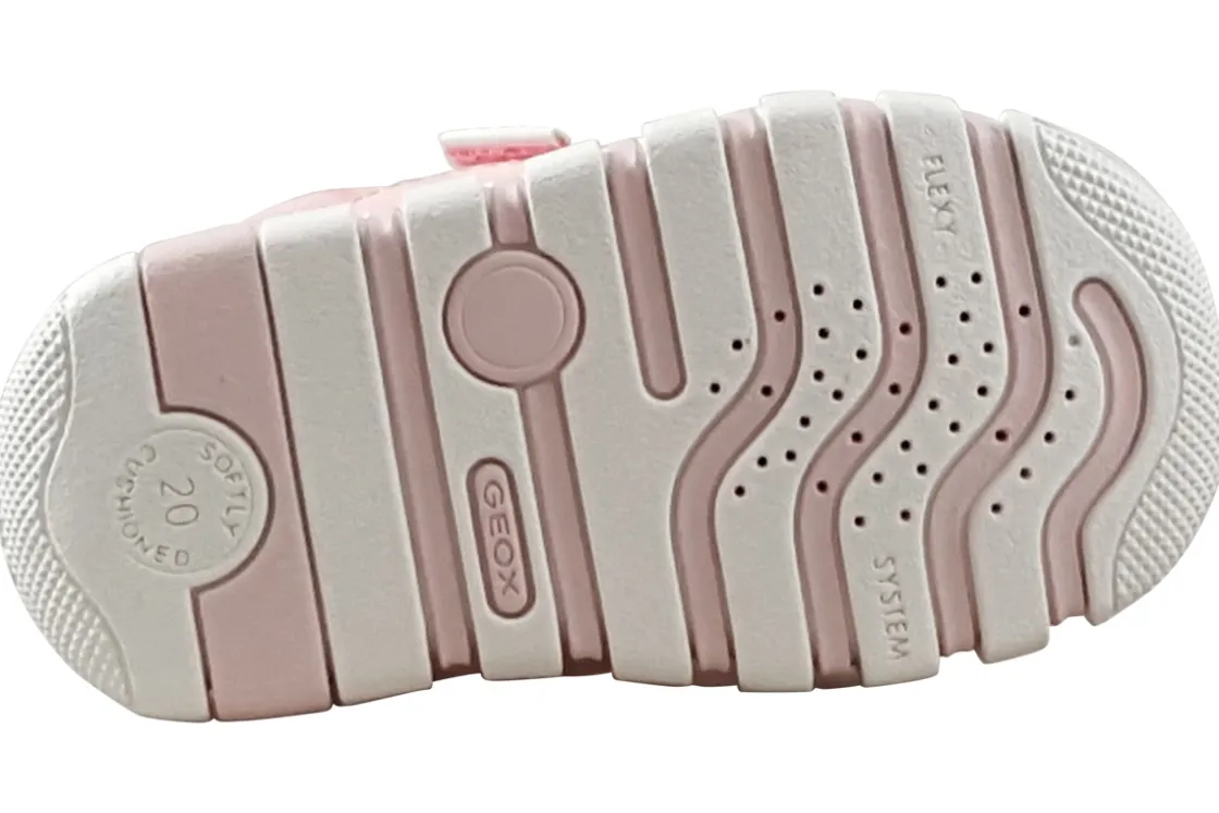 Geox Velcro | Girls First Shoes<B Iupidoo Girl B3558A Girls Fashion Trainers
