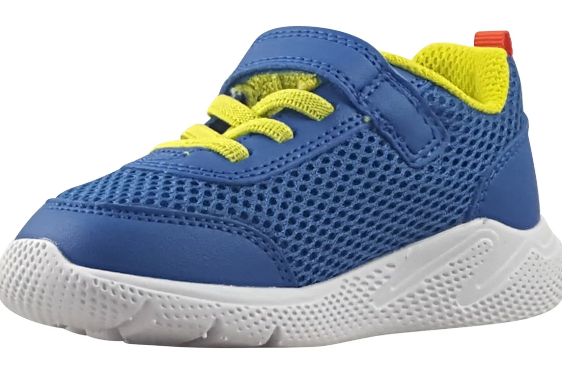 BOY Geox Velcro | Breathable Membrane<B Sprintye Boy B454UC Boys Fashion Trainers Royal Red