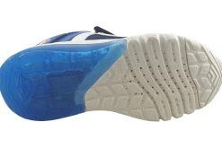 BOY Geox Velcro | Breathable Membrane<Ciberdron 'Mario' J46LB1 Boys Navy Royal Leather Trainers