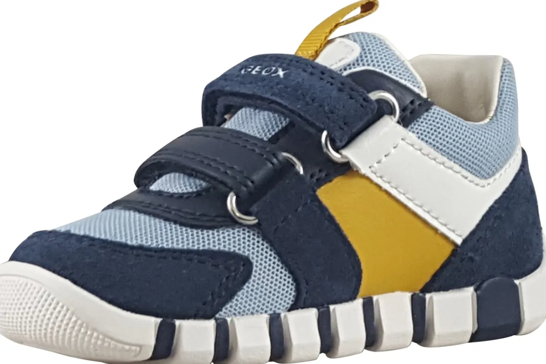 BOY Geox Velcro | Breathable Membrane<Iupidoo Boy B3555D Boys Fashion Trainers