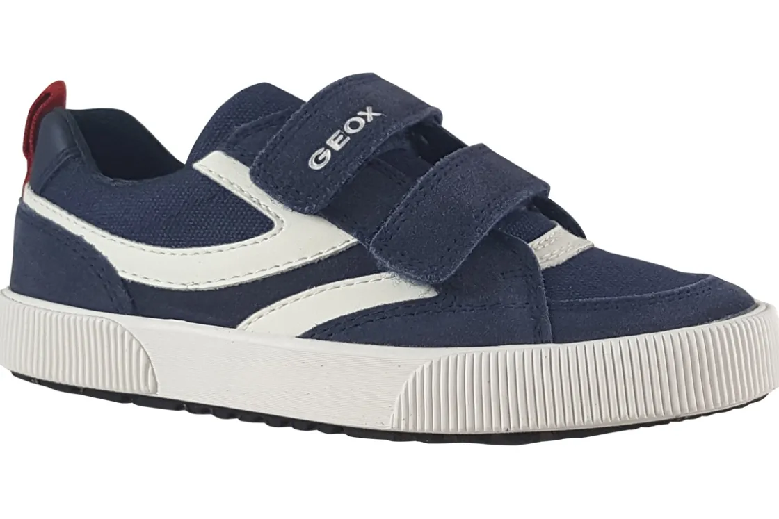 BOY Geox Velcro | Breathable Membrane<J Alphabeet B J35HLC Boys Fashion Trainers