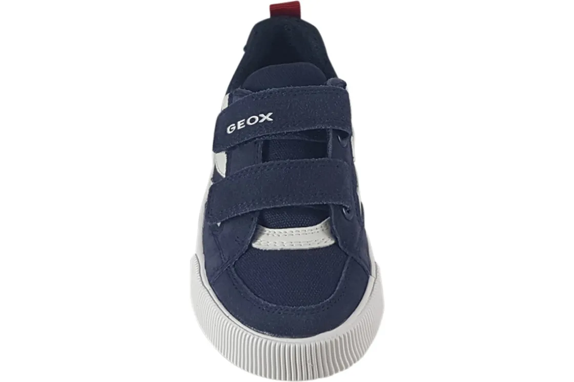 BOY Geox Velcro | Breathable Membrane<J Alphabeet B J35HLC Boys Fashion Trainers