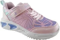 Geox Velcro | Lights<J Assister G J25E9B Girls Sports Trainers