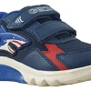 BOY Geox Velcro | Breathable Membrane<J Ciberdron Shark J55LBB Boys Fashion Trainers