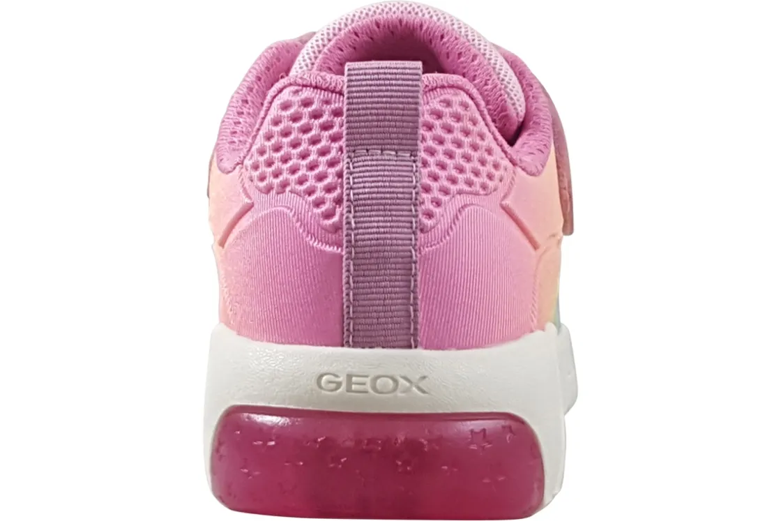 Geox Velcro | Lights<J Fadinlight Girl J46M4C Girls Fashion Trainers