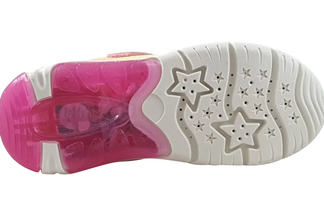 Geox Velcro | Lights<J Fadinlight Girl J46M4C Girls Fashion Trainers