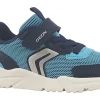 BOY Geox Velcro | Boys Trainers<J Loftus Boy J55MQB Boys Trainers Navy