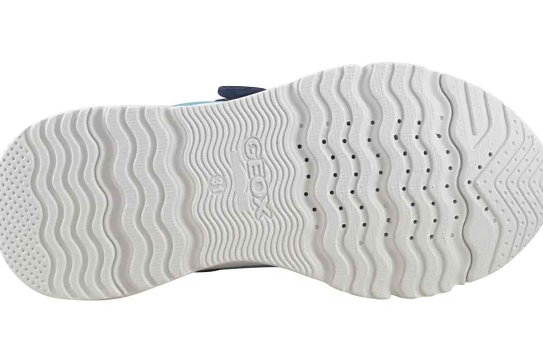 BOY Geox Velcro | Boys Trainers<J Loftus Boy J55MQB Boys Trainers Navy