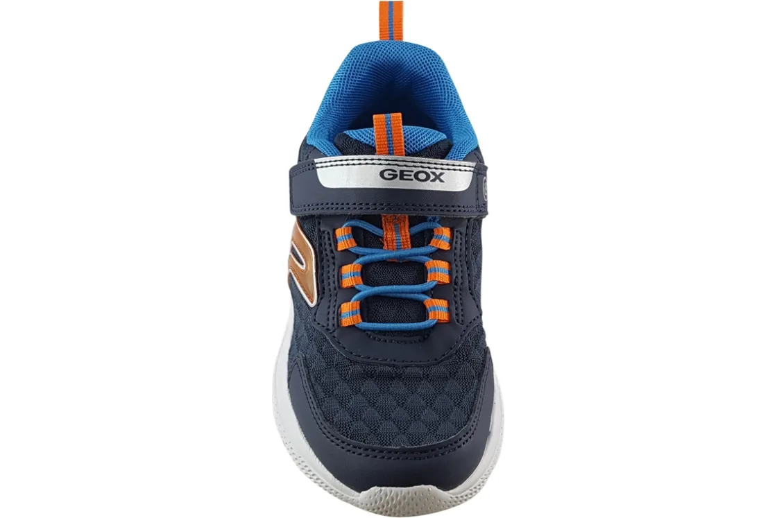 BOY Geox Velcro | Breathable Membrane<J Sprintye Boy J25GBB Boys Sports Trainers