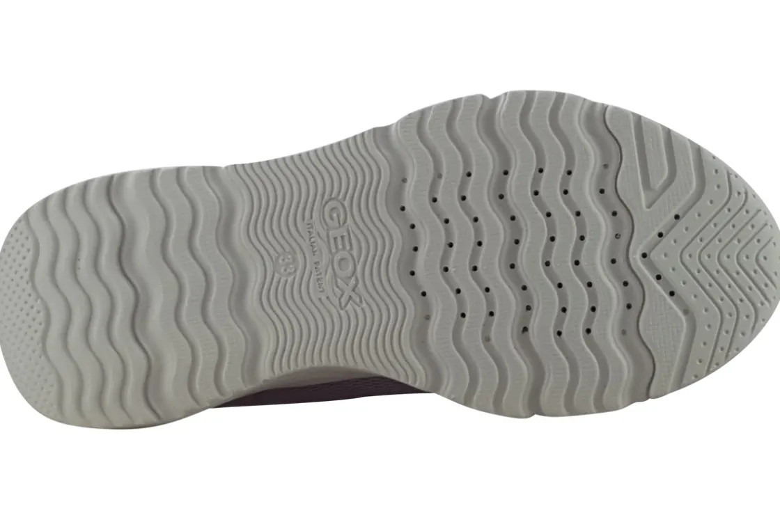 Geox Velcro | Breathable Membrane<Loftus G J46M2C Girls Gliter Fashion Trainers
